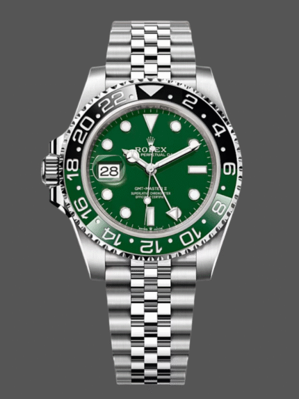 Super Clone 2025 Rolex GMT Master II Green Dial with Oyster bracelet