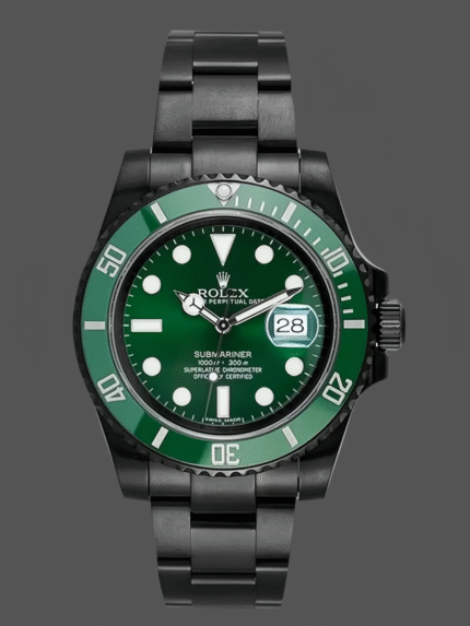 Super Clone Rolex Submariner Hulk green dial ceramic bezel replica